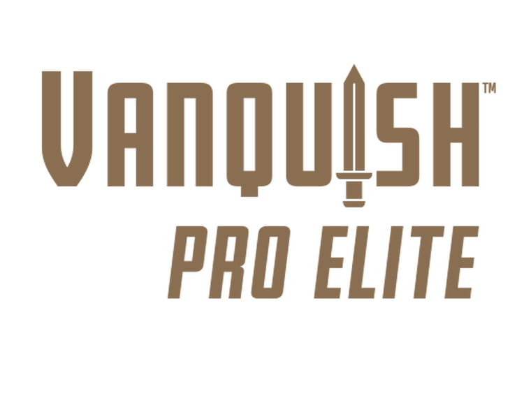 Vanquish Pro Elite logo on transparent background
