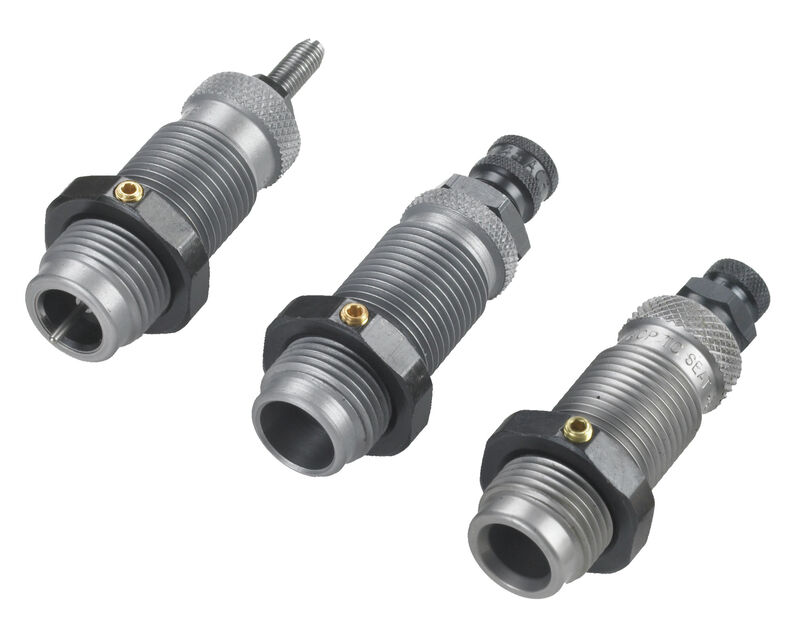 3-Die Carbide Roll Crimp Set - Group B - Popular Revolver Cartridges 3-Die Carbide Roll Crimp Set - Group B - Popular Revolver Cartridges
