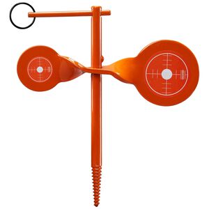 Rimfire Screw-In Double Gong Spinner Target Rimfire Screw-In Double Gong Spinner Target