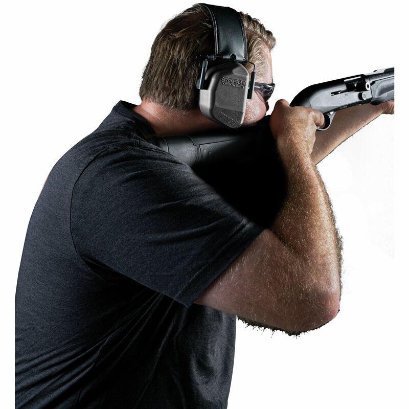 Vanquish Black Passive Ear Muffs