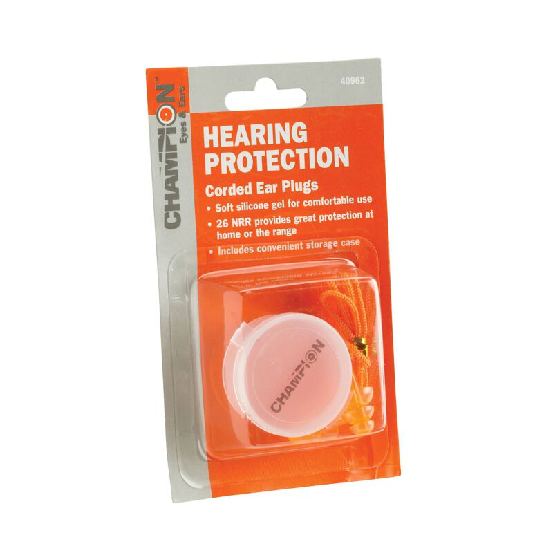 Silicone Gel Ear Plugs with Case