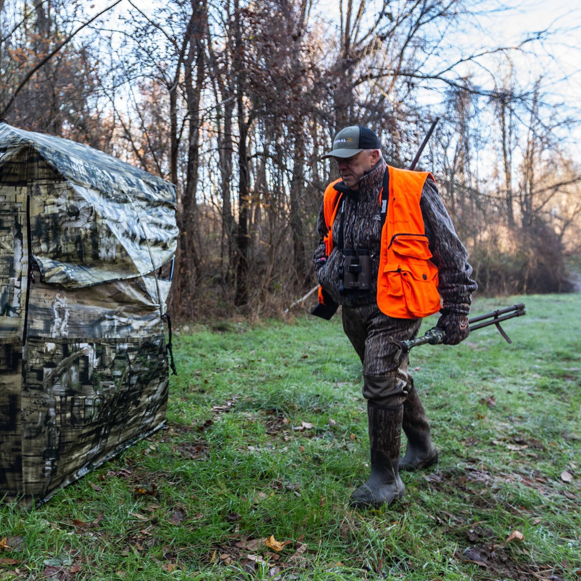 Hunter orange down vest store