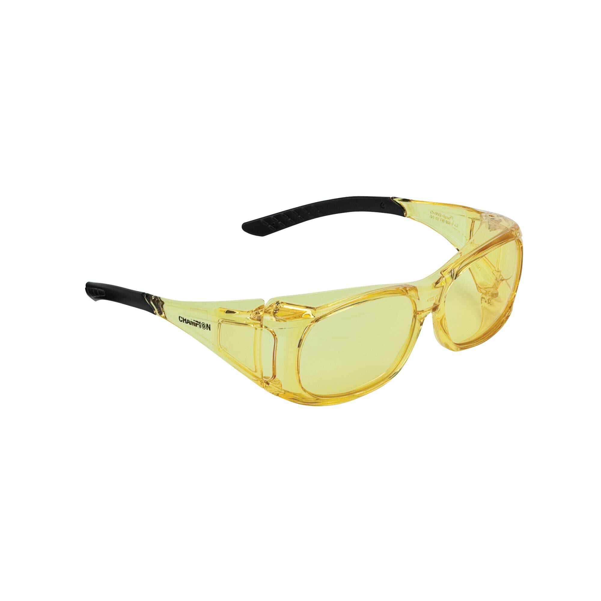 Shooting goggles store over glasses