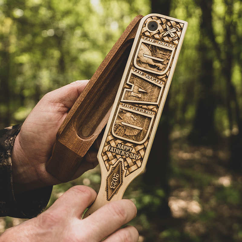 Custom Father's Day Box Call