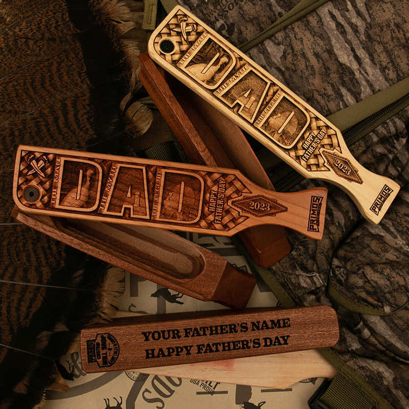 Custom Father's Day Box Call