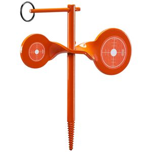 Rimfire Screw-In Double Gong Spinner Target Rimfire Screw-In Double Gong Spinner Target