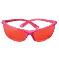 Pink and Rose Ballistic Shooting Glasses - Open Frame