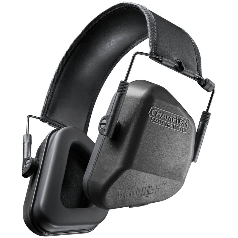 Vanquish Black Passive Ear Muffs Vanquish Black Passive Ear Muffs