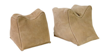 Leather Sand Bag - Suede - Pair