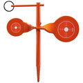 Rimfire Screw-In Double Gong Spinner Target