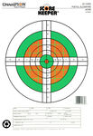 Score Keeper&reg; Fluorescent Orange &amp; Green Bull Targets