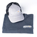 Charcoal Tee and Trucker Hat Combo