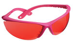 Pink and Rose Ballistic Shooting Glasses - Open Frame