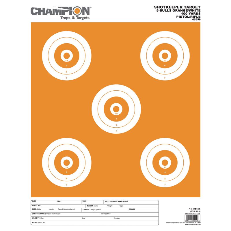 Buy Shotkeeper™ Targets and More | Champion Target