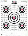 Score Keeper&reg; Orange &amp; White Bull Targets