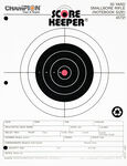 Score Keeper® Fluorescent Orange & Black Bull Targets