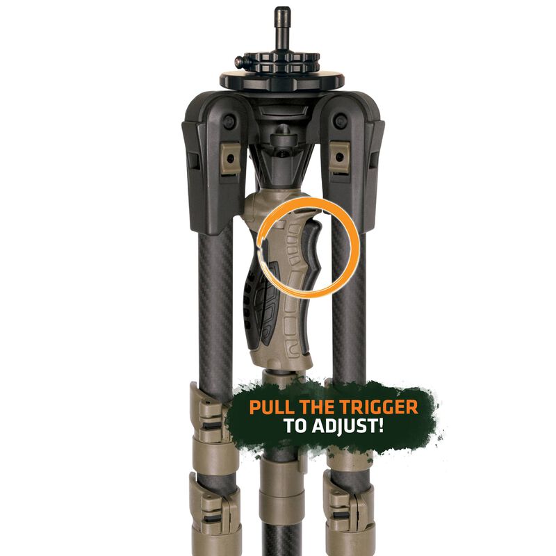 Trigger Stick Apex Carbon Fiber Tripod with MagnaSwitch