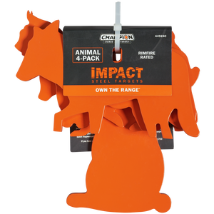 Impact Steel Rimfire Animal 4-Pack Target Impact Steel Rimfire Animal 4-Pack Target