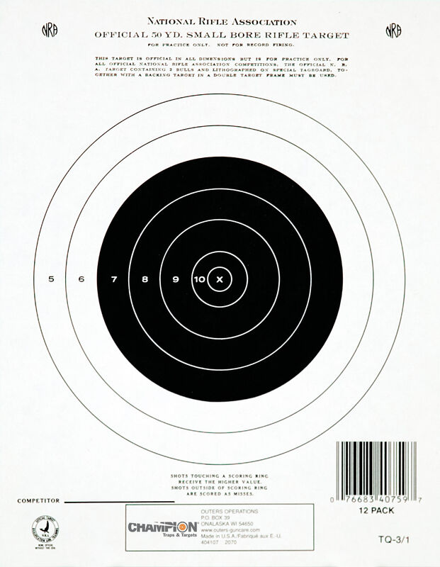 Buy NRA Targets and More Champion Target