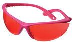 Pink and Rose Ballistic Shooting Glasses - Open Frame