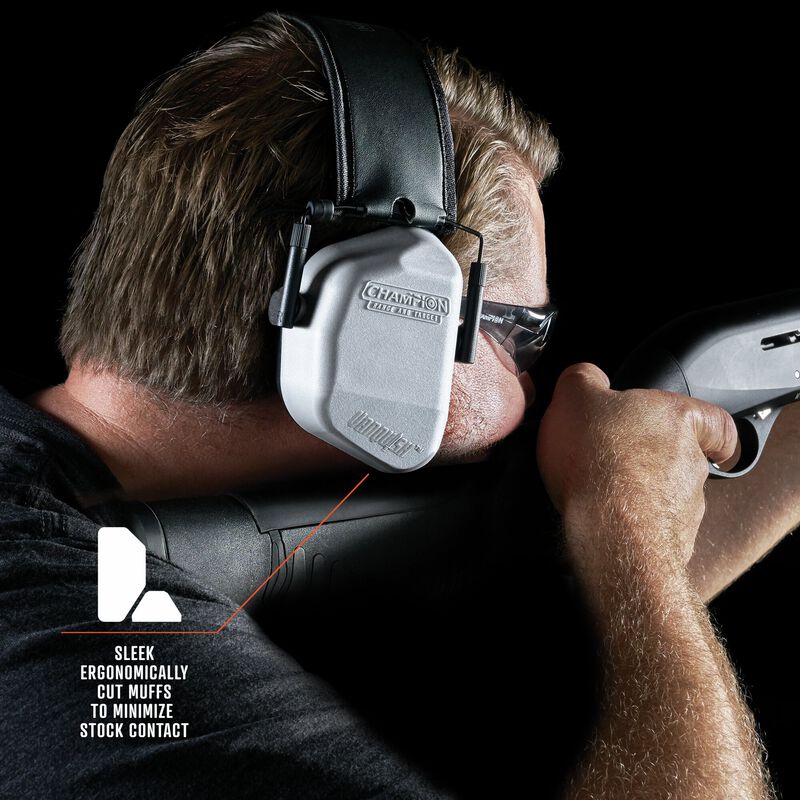 Vanquish Black Passive Ear Muffs
