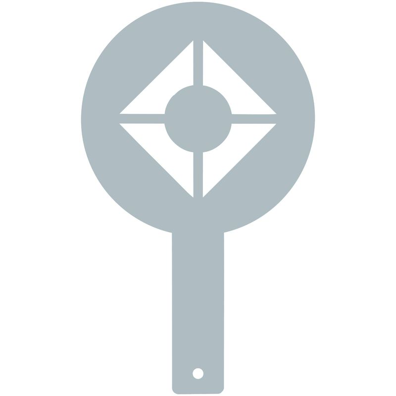 Steel Target Painting Stencils, 3 Pack