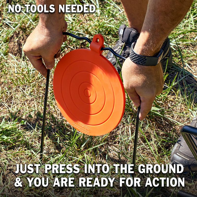 8&quot; Self Healing Centerfire Rated Hanging Gong Target