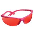 Pink and Rose Ballistic Shooting Glasses - Open Frame