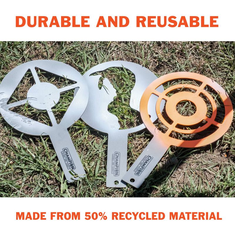 Steel Target Painting Stencils, 3 Pack