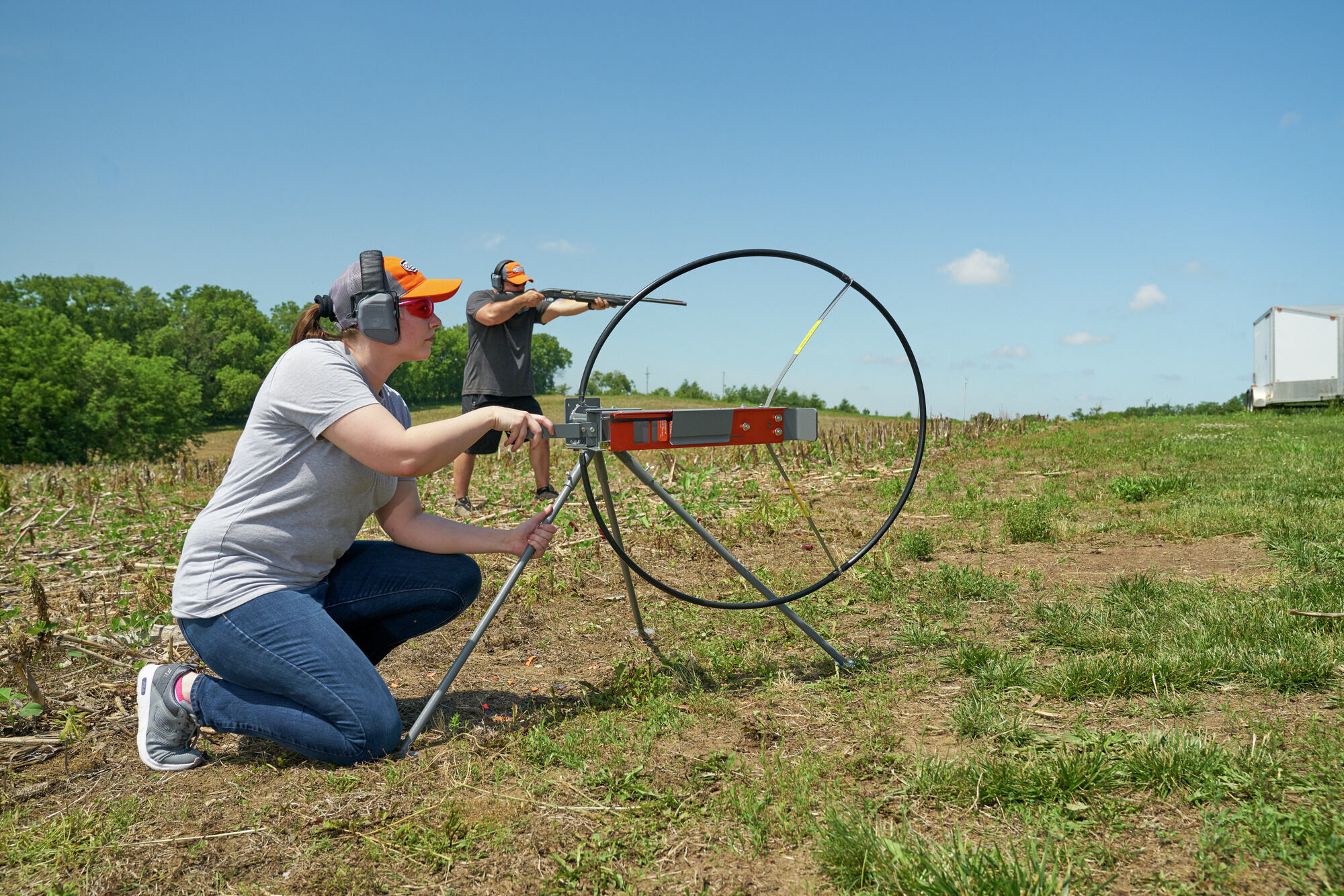 Skybird 3/4 Cock Trap with Tri-Pod Stand | Champion Target