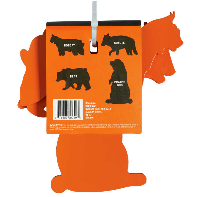 Impact Steel Rimfire Animal 4-Pack Target